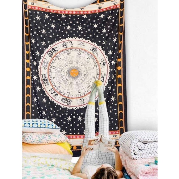 Urban Outfitters Other - Urban outfitters zodiac astrology cotton tapestry